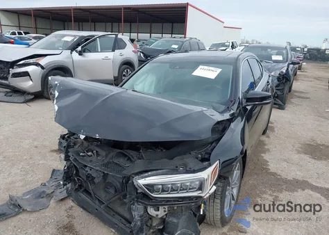 2018 Acura Tlx Tech Pkg из США, поврежденный, VIN 19UUB1F55JA003901